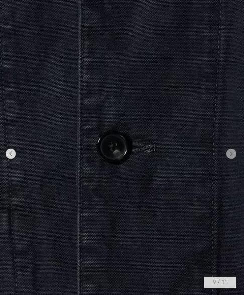 【25AW】H BEAUTY&YOUTH フェードレザーカラーカバーオールOvy