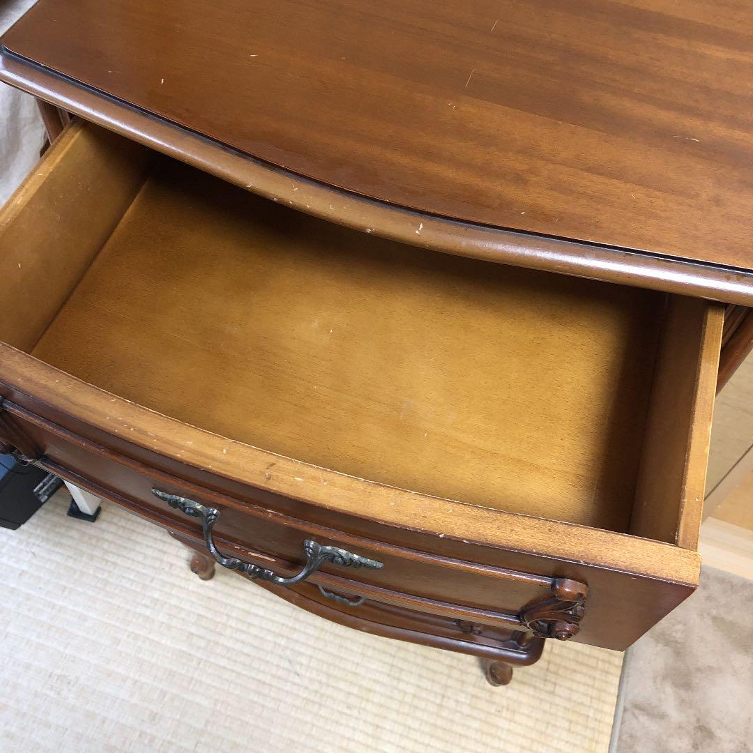 チェスト  5段ボックス 収納 アンティーク 猫足 レトロ