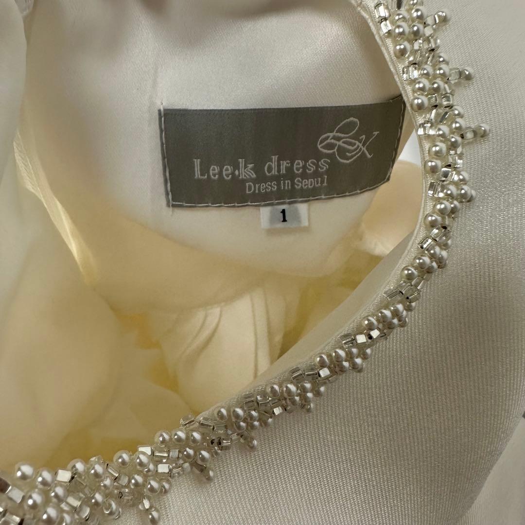 ビジュー付きベビードレス　1歳用