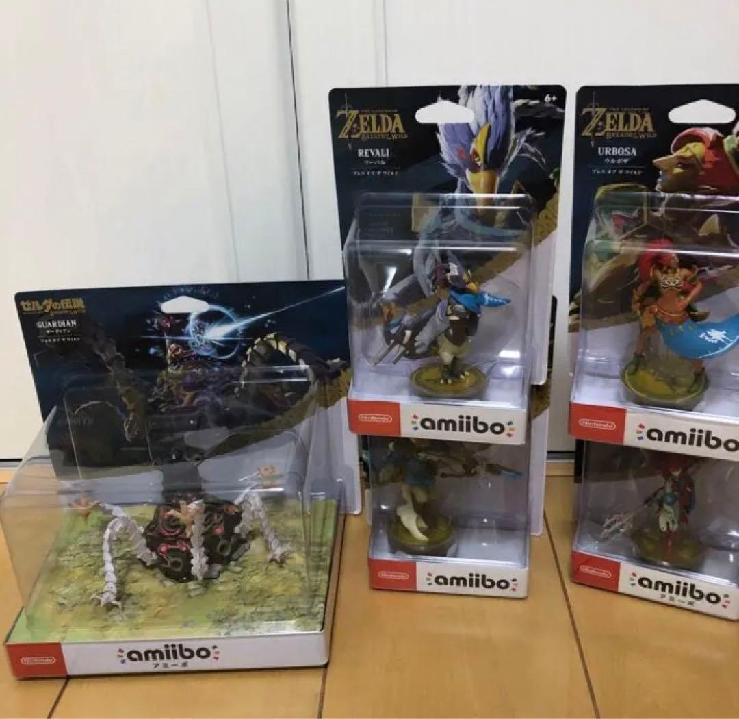 ブレスオブザワイルド　amiibo 全種類　9点