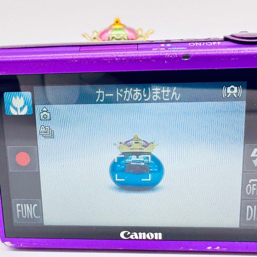 【訳あり】Canon IXY 430F パープル FULL HD デジタルカメラ