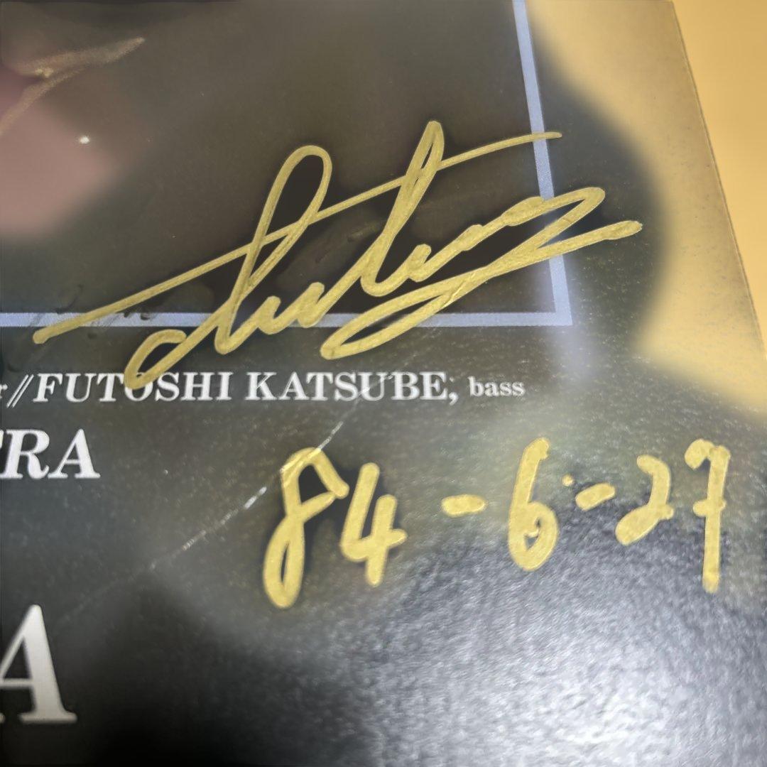 廃盤LPレコード　朝比奈隆さん直筆サイン入り　ブルックナー　ミサ曲ヘ短調原点版