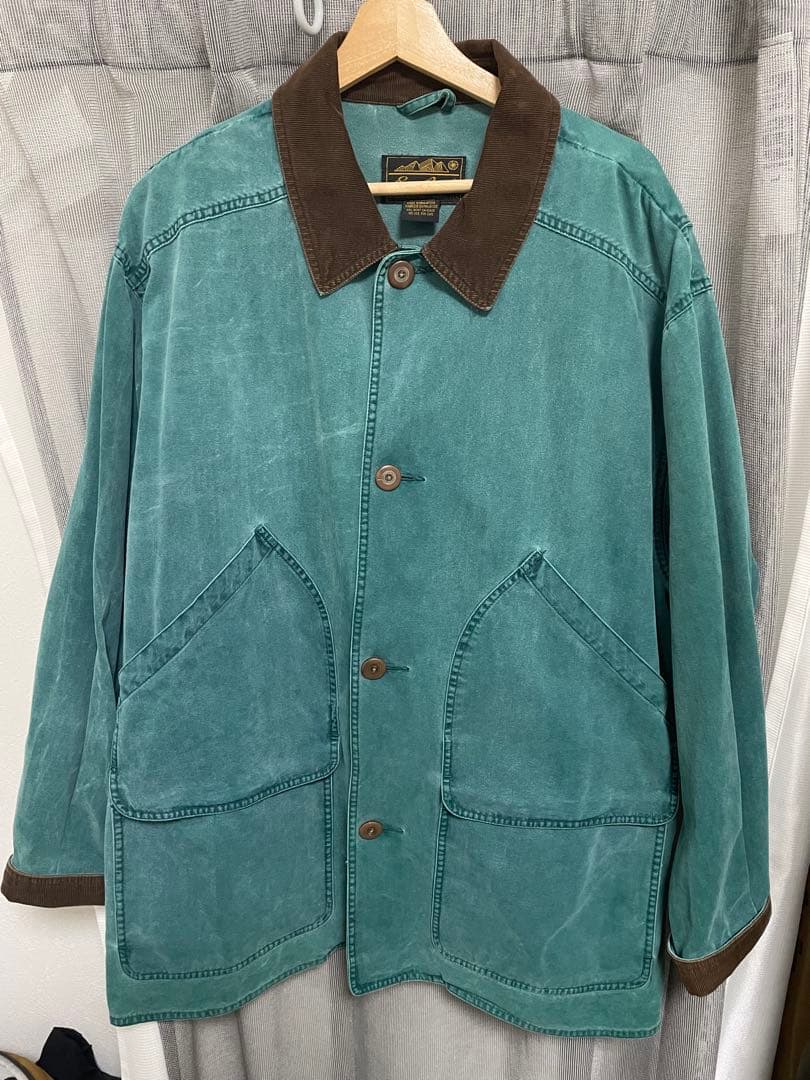 n*o様 80s 90s Eddie Bauer 黒タグ 後期 カバーオール タ