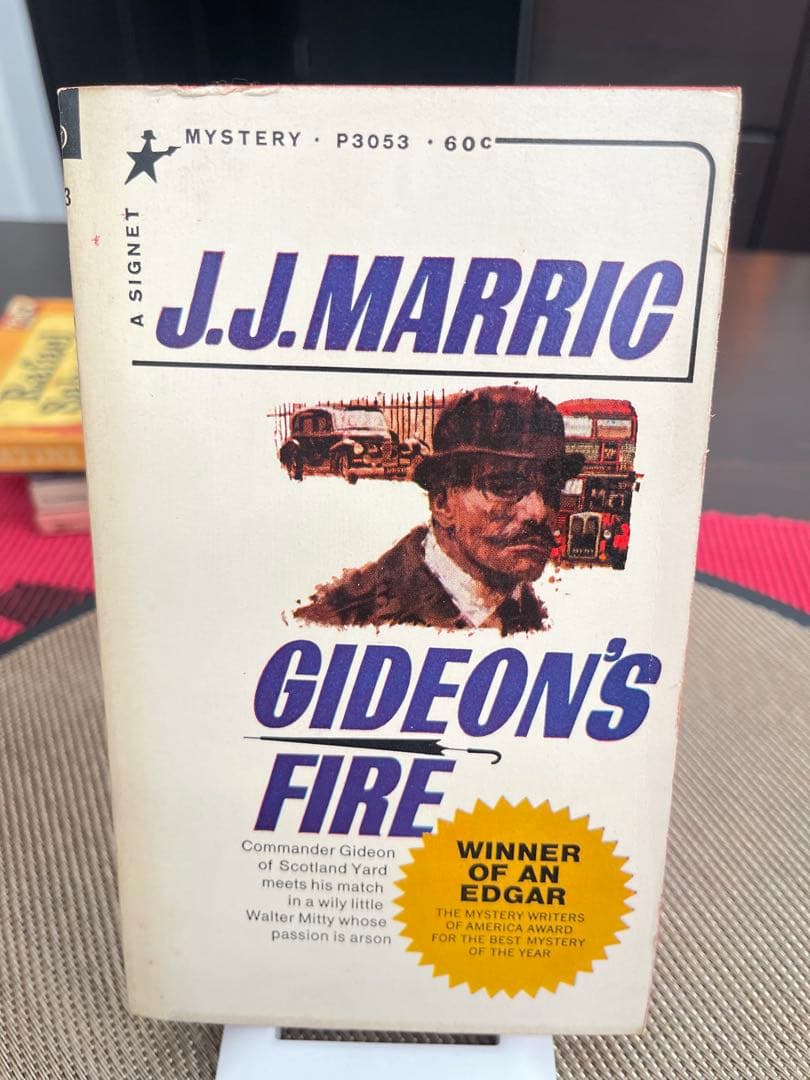 希少　Gideon's Fire J.J. Marric