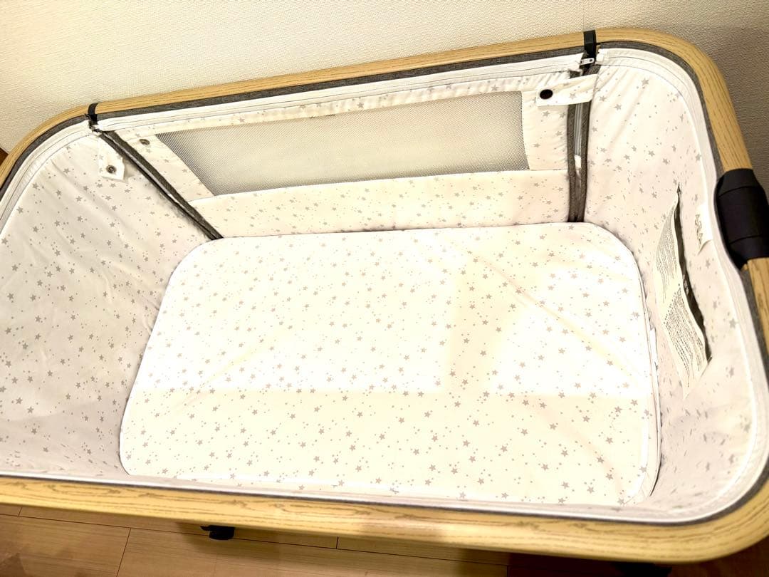 早い者勝ち！！ベビーベッド　HZDMJ グレー