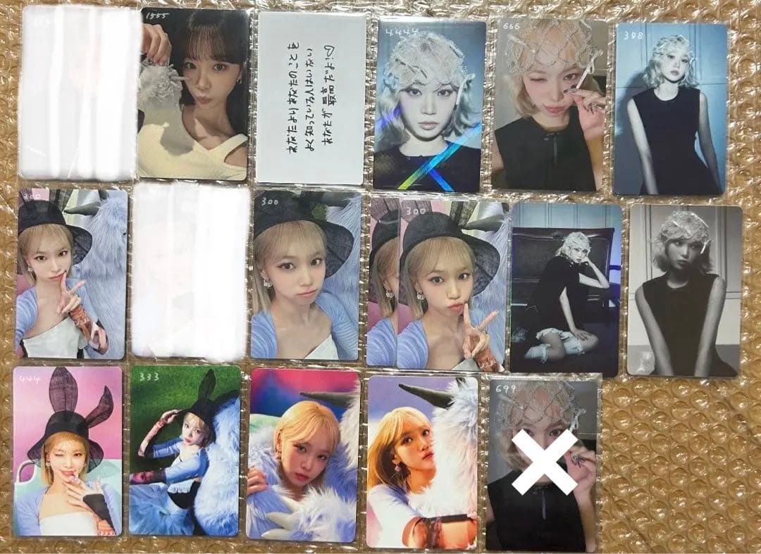 LE SSERAFIM crazy jp トレカ チェウォン まとめ売り