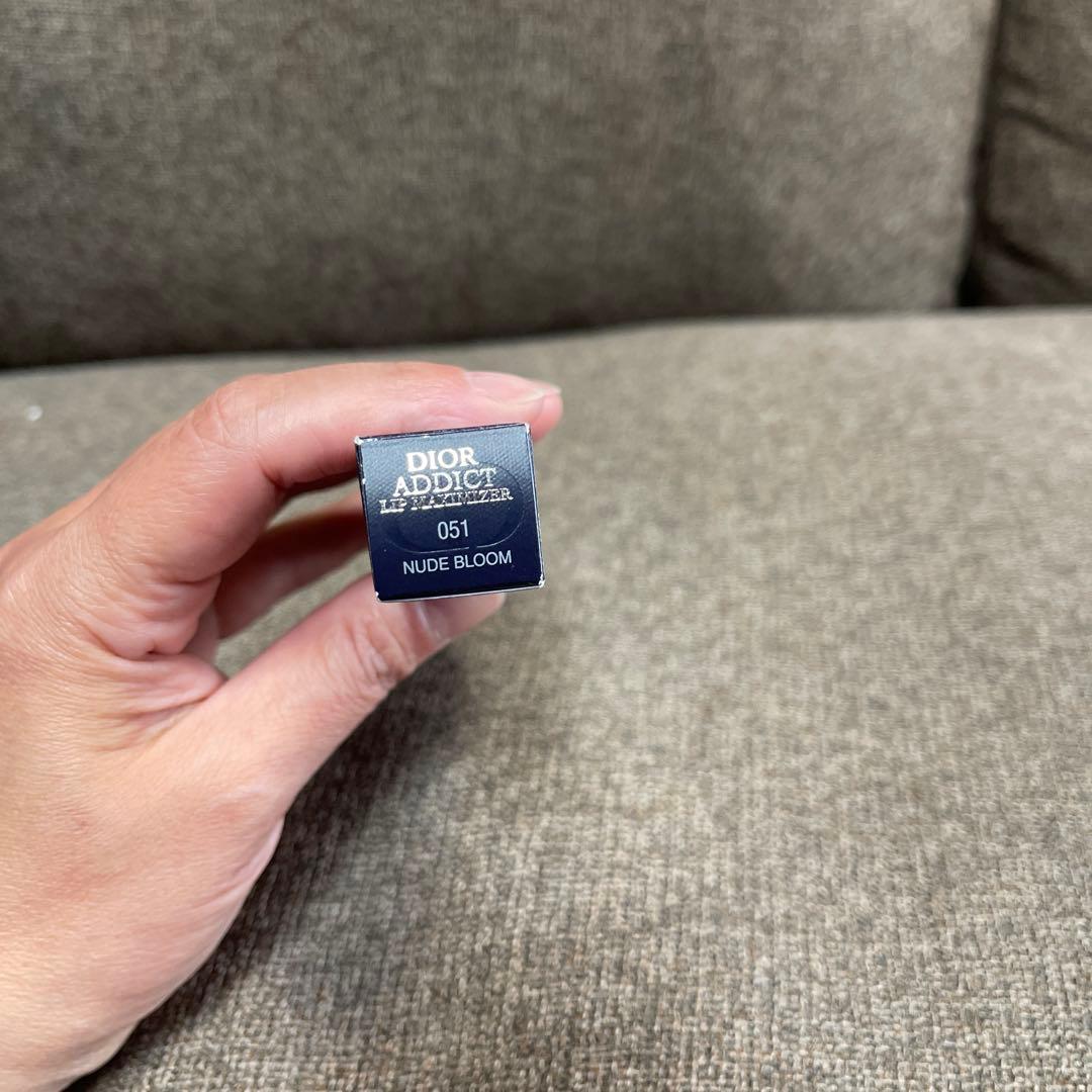 でDior美品限定ラメ入りマキシマイザー試し塗りのみ