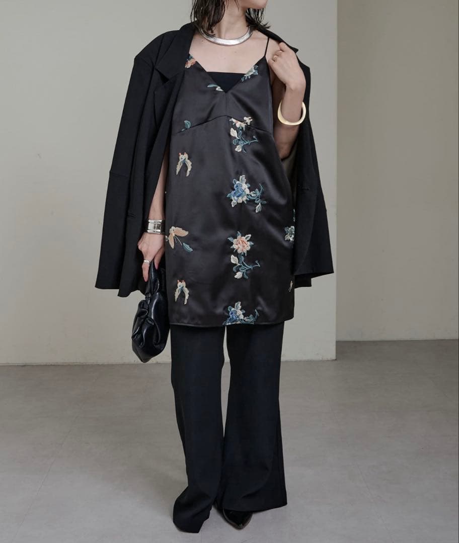 Omekashi レイヤードキャミチュニック