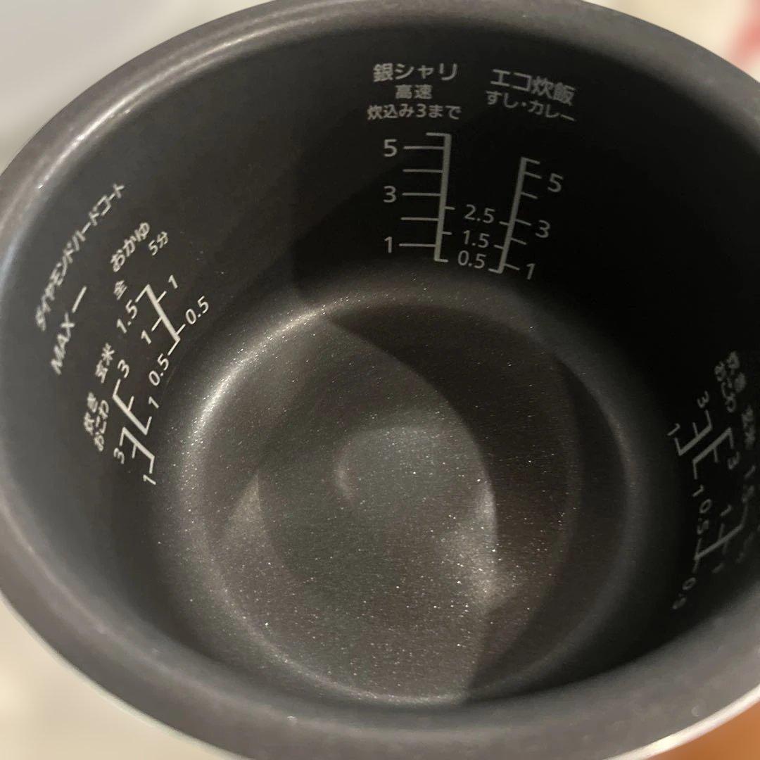 美品 パナソニック 可変圧力IHジャー炊飯器 5.5合炊き SR-MPA102