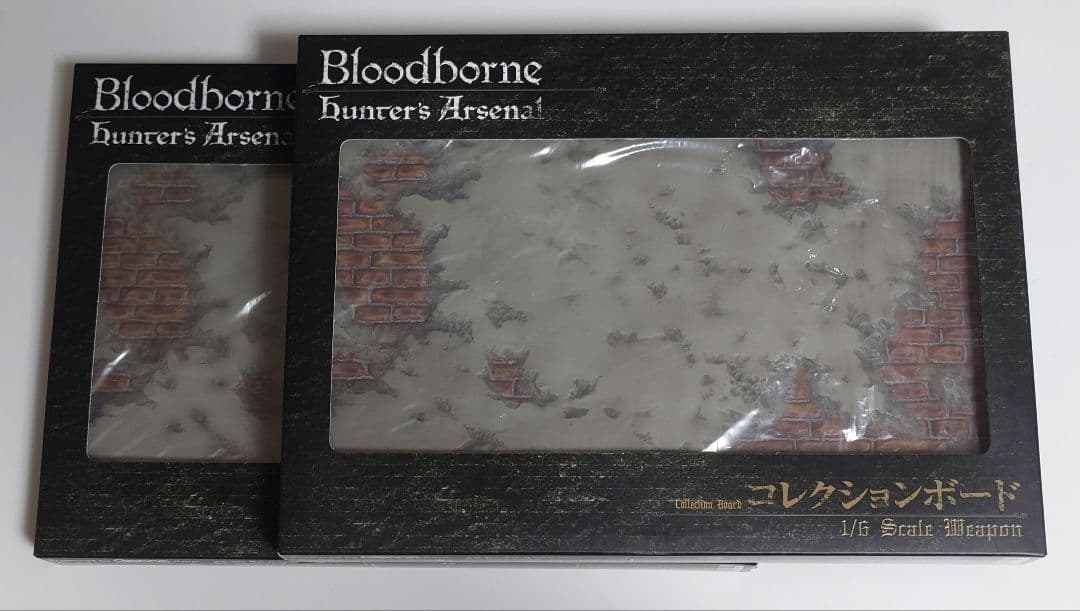 新品 Bloodborne コレクションボード 狩人 スタチュー武器 展示用