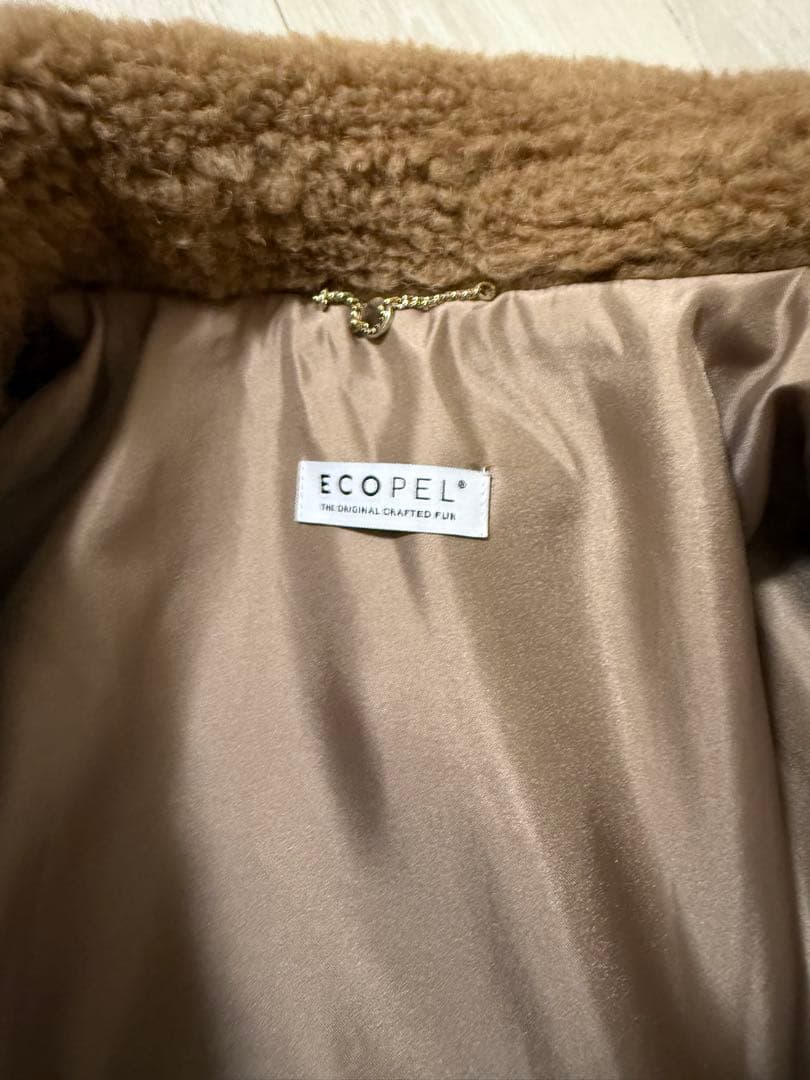 frayid ECOPELボアミドルコート