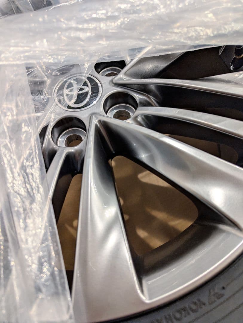 アルファード 40系 新品ホイール付タイヤトヨタ 18インチ 4本セット