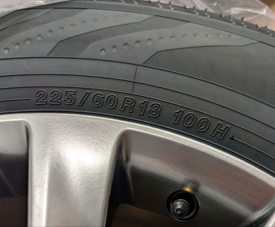 アルファード 40系 新品ホイール付タイヤトヨタ 18インチ 4本セット