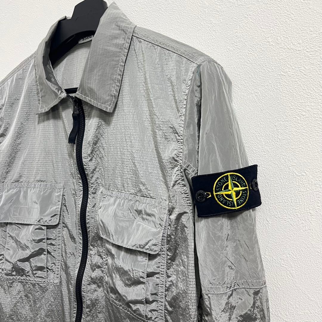 極美品STONE  ナイロン メタル ジャケット S~Mサイズ