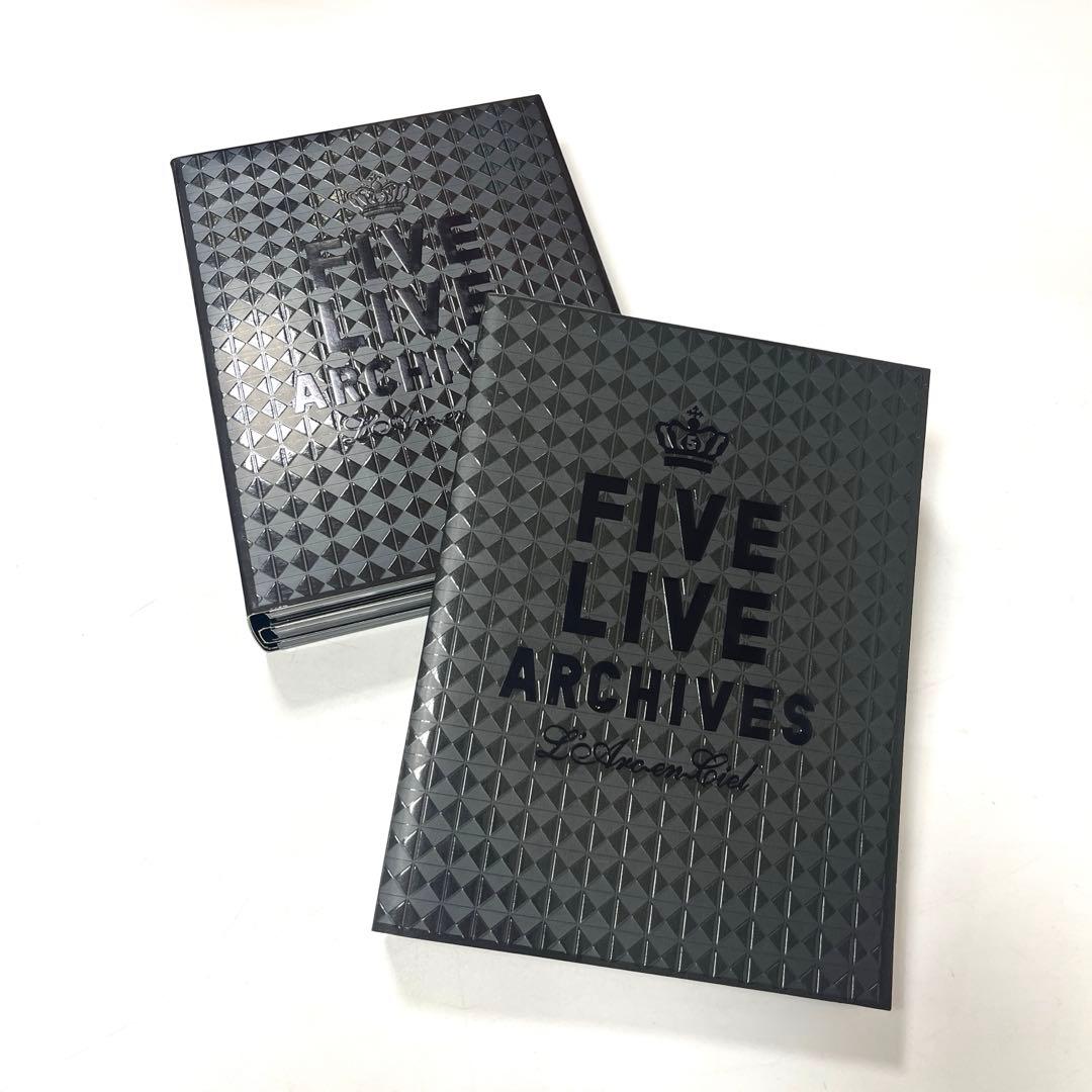 ★完全生産限定盤★FIVE LIVE ARCHIVES ラルク DVD5巻組