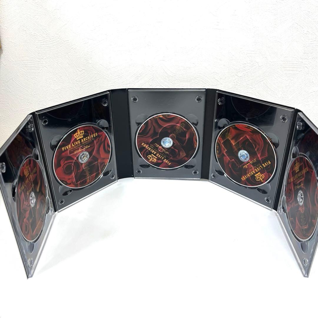 ★完全生産限定盤★FIVE LIVE ARCHIVES ラルク DVD5巻組