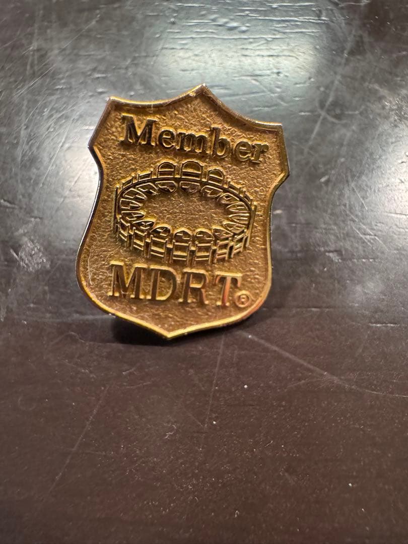 MDRTピンバッヂ 箱無し