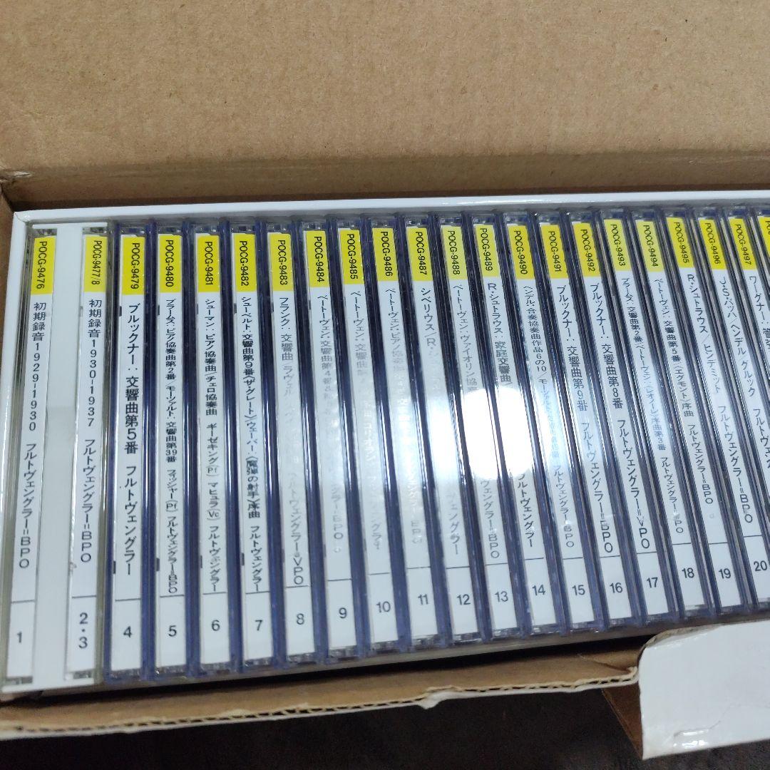 ヴィルヘルム・フルトヴェングラーの遺産 CD BOX 限定盤 34枚組