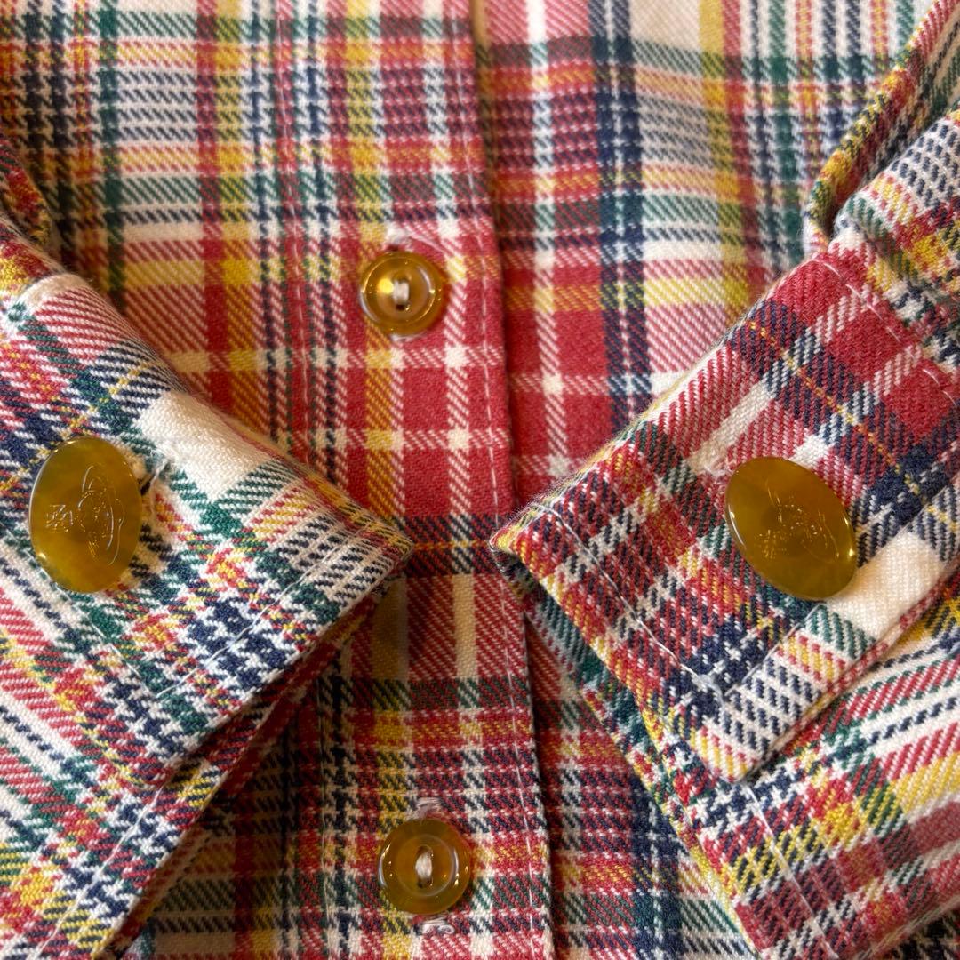 ★Vivienne Westwood RED LABEL★チェックシャツオーブ
