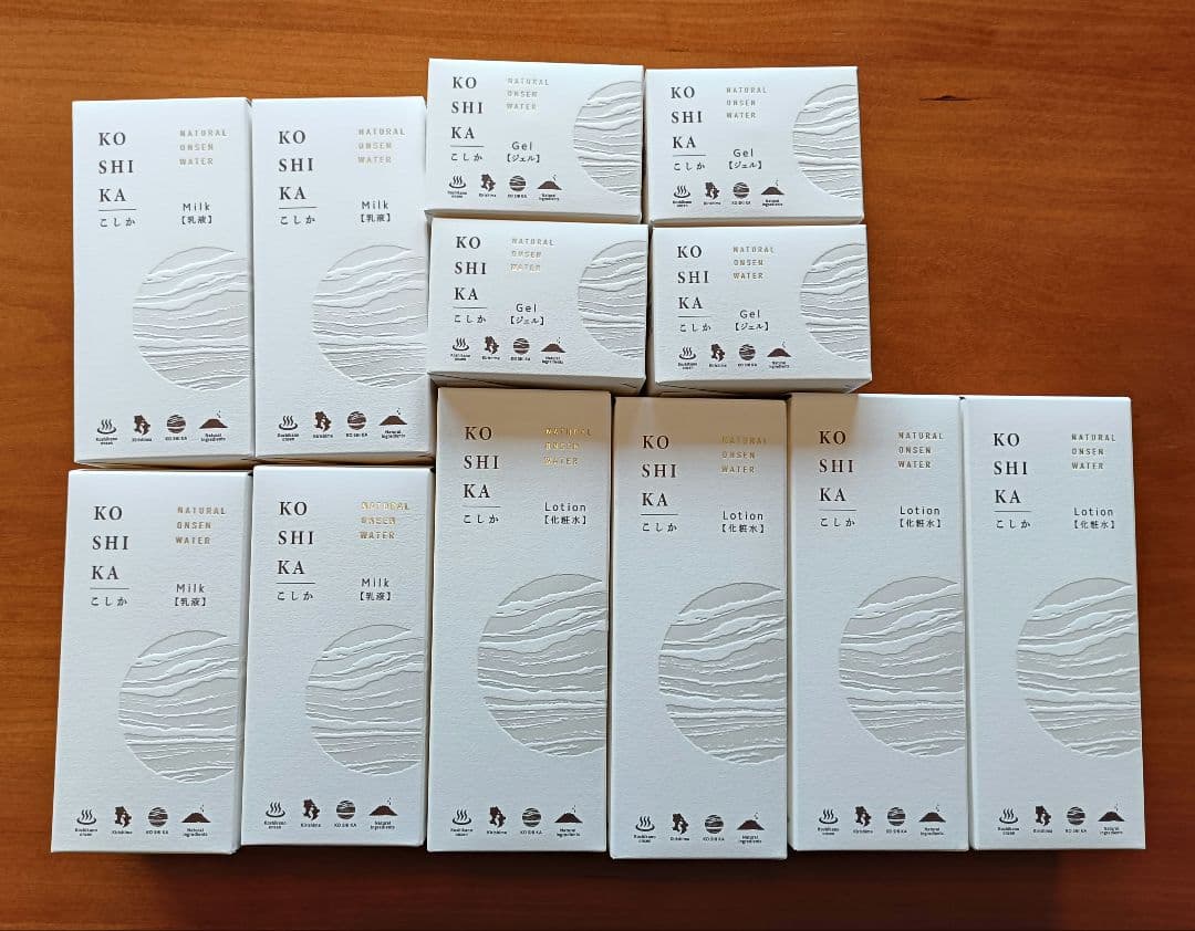 新品未開封　ビジョン　株主優待　こしか　KOSHIKA　3点×4セット