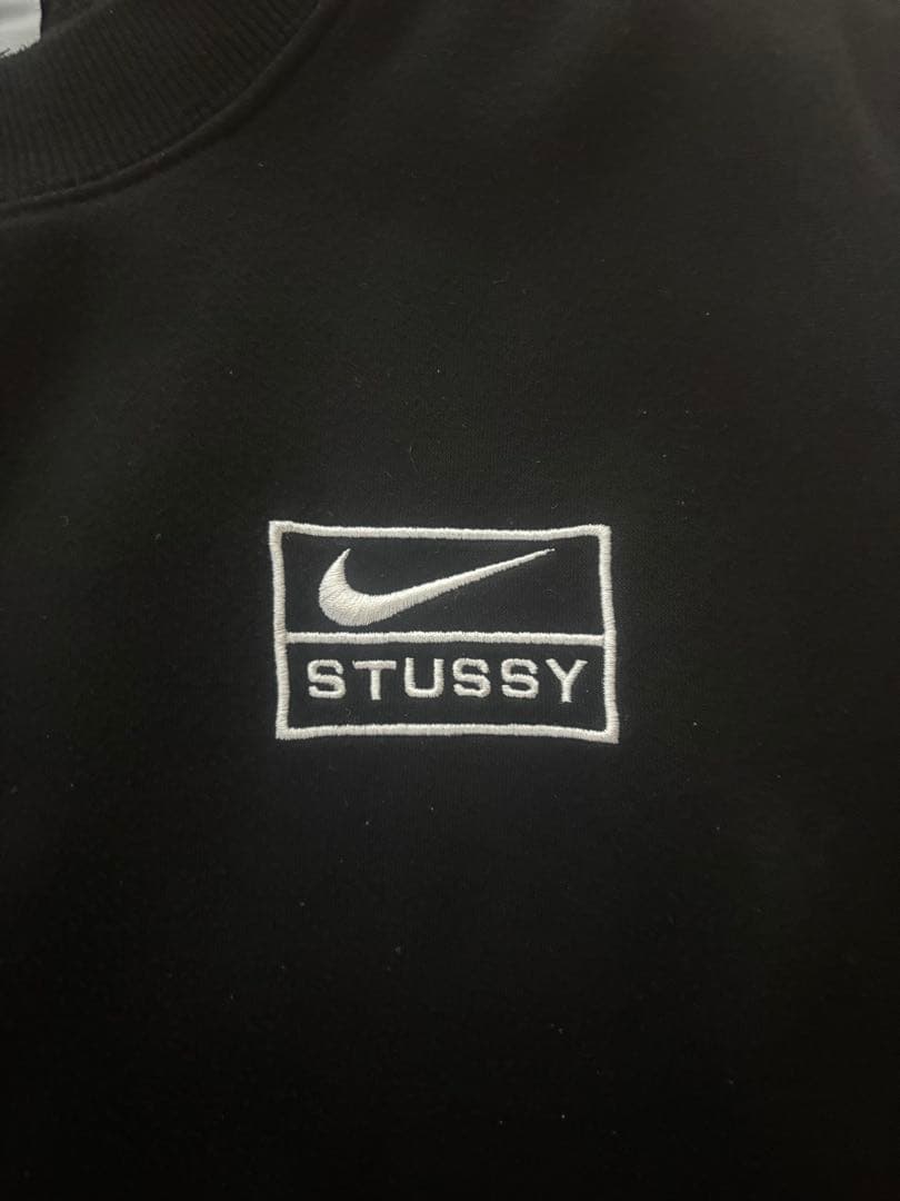 Nike x Stussy ブラック トレーナー
