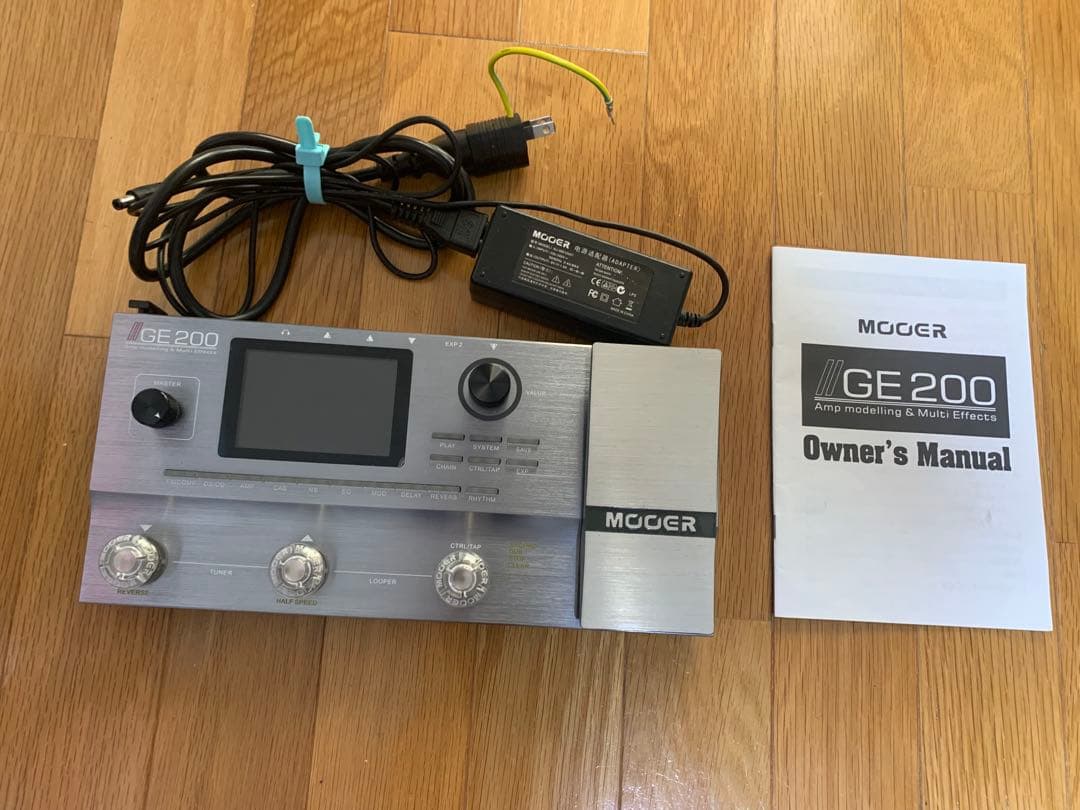 MOOER GE200 アンプモデリング & マルチエフェクト