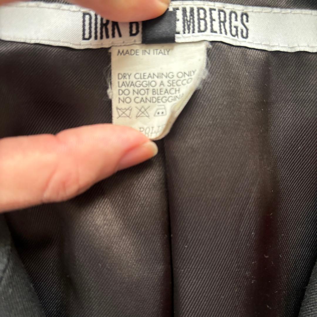 dirk bikkenbergs ウール 切り替えジャケット