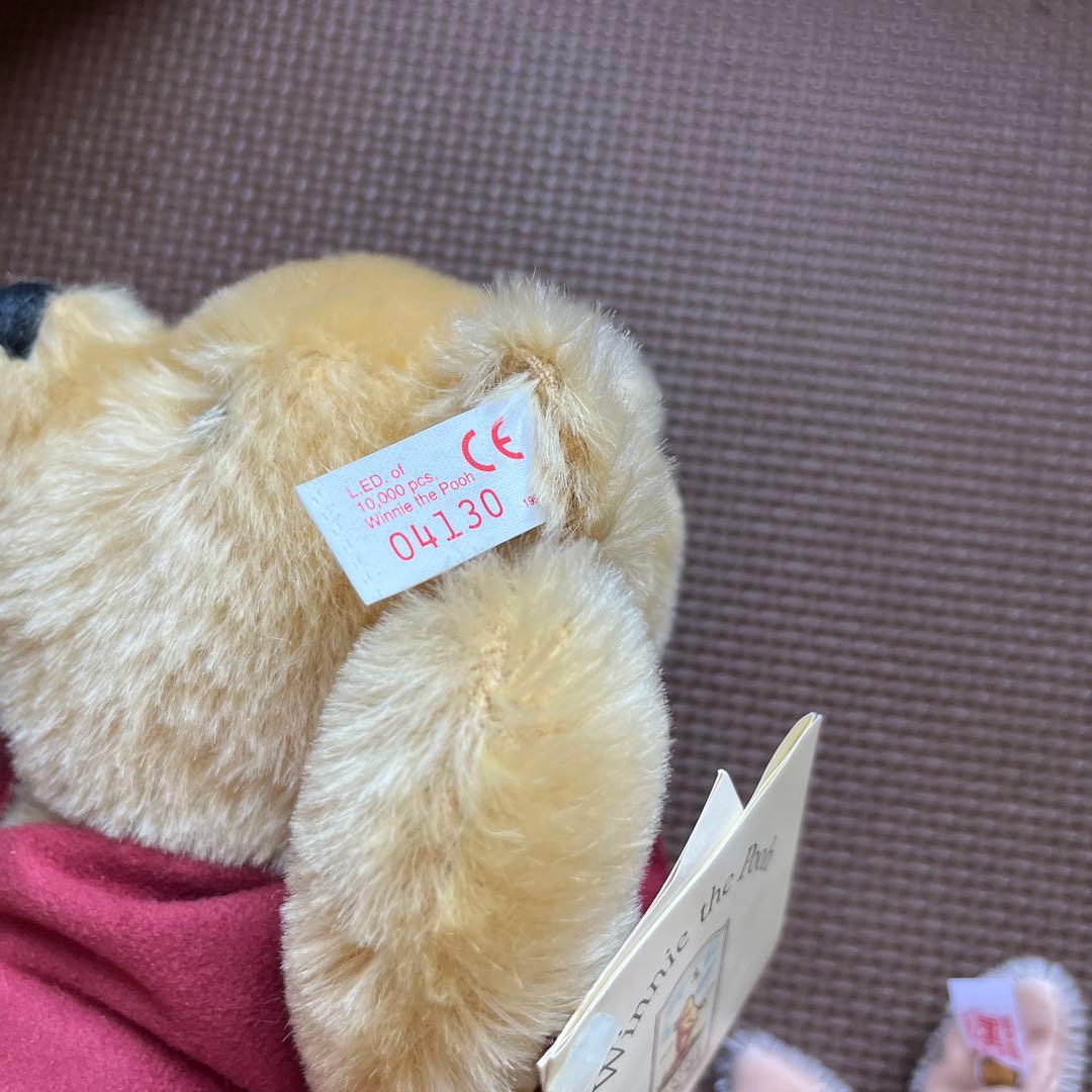 シュタイフ プーさん&ピグレット　セット　クラシック　ぬいぐるみ