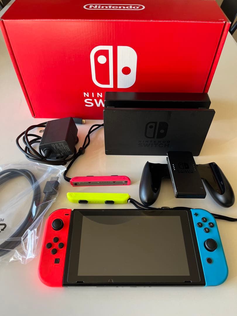 Nintendo switch 本体　メモリーカード付き