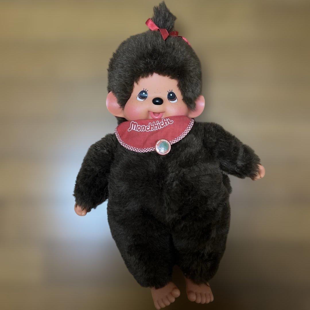 最終値下げモンチッチ ぬいぐるみ 黒 栃木限定モンチッチ