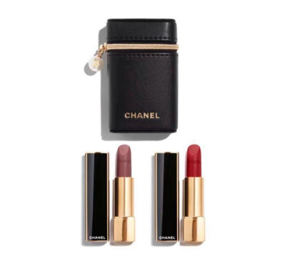 ルージュ アリュール ヴェルヴェット レ ペルル セット2