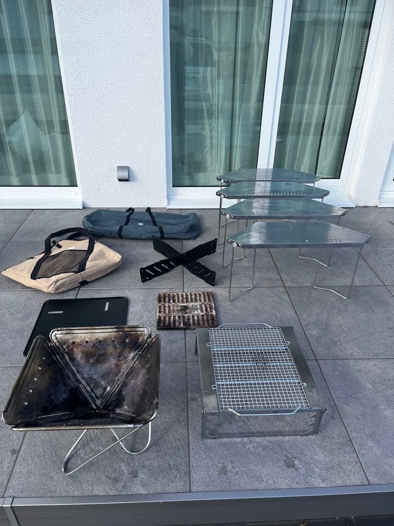 スノーピーク　焚火台　ジカロテーブルセット