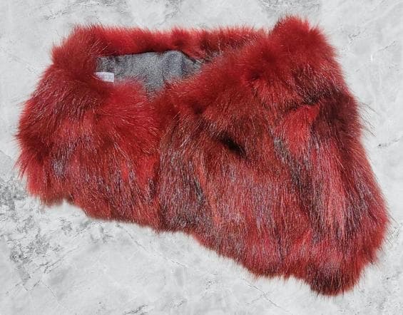 【未使用品】PRIDE　BIS　プライドビス　リアルラクーンファースヌード