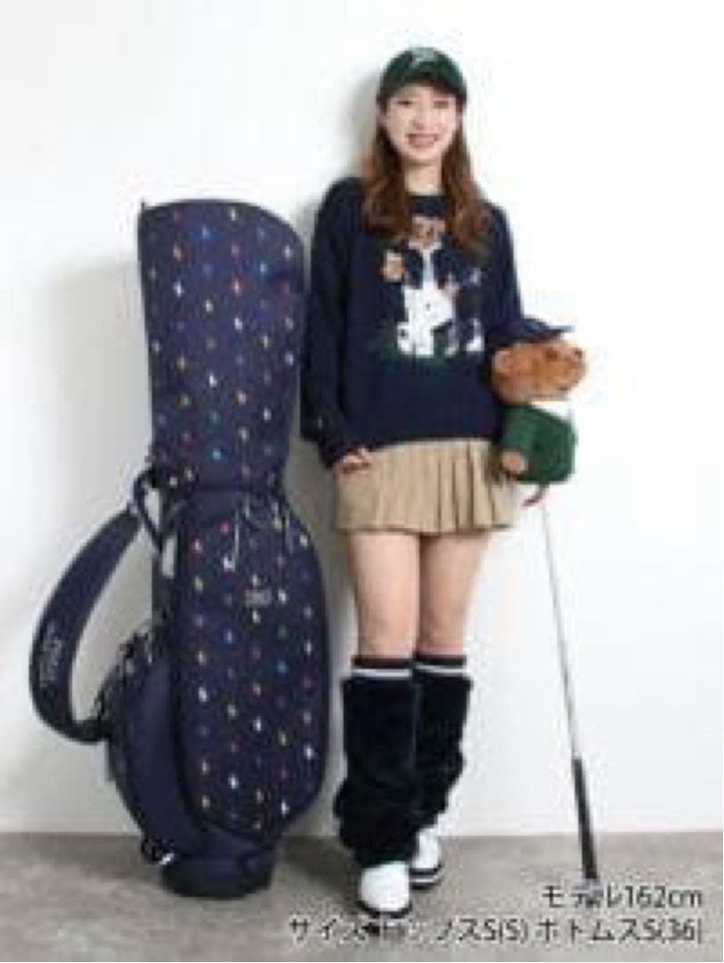 POLO GOLF RALPH LAUREN レッグウォーマー　ファー　ゴルフ