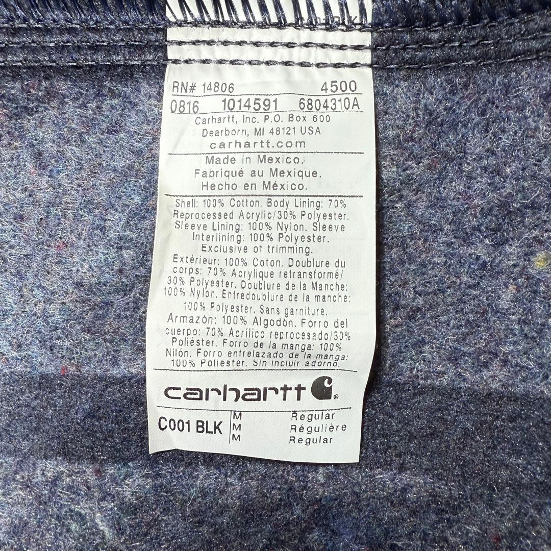 Carhartt メキシコ製 ミシガン チョアコート ブランケット　M