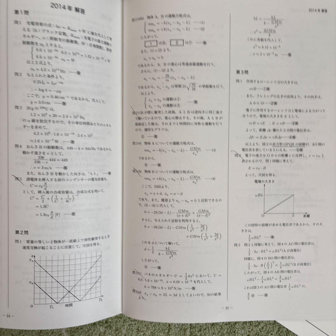 鉄緑会　慶医直前講習　英語・物理　バラ売可