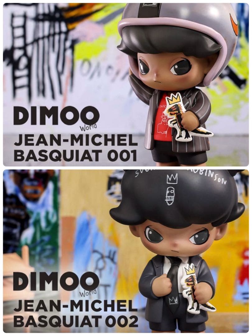 DIMOO × JEAN-MICHEL BASQUIAT 2種セット　おまけ付き