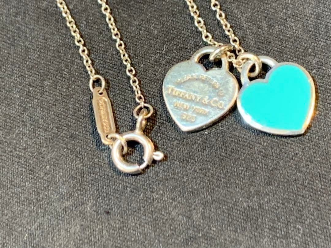 Tiffany&Co. リターントゥダブルミニハートネックレス