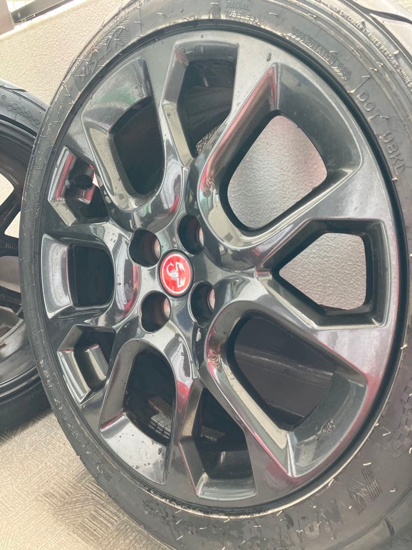 124スパイダーホイール 4本 17インチ 10分山 NS-2R Hiro