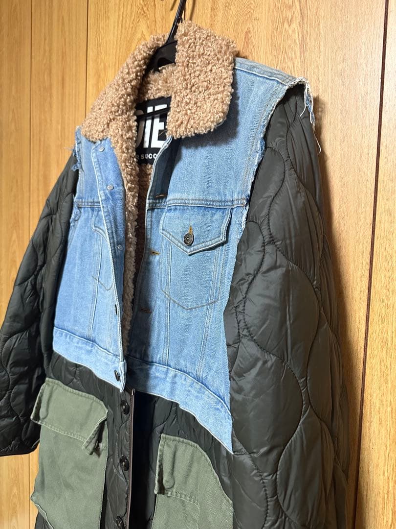 最終価格！　DIESEL ディーゼル　コート　デニム　キルティング