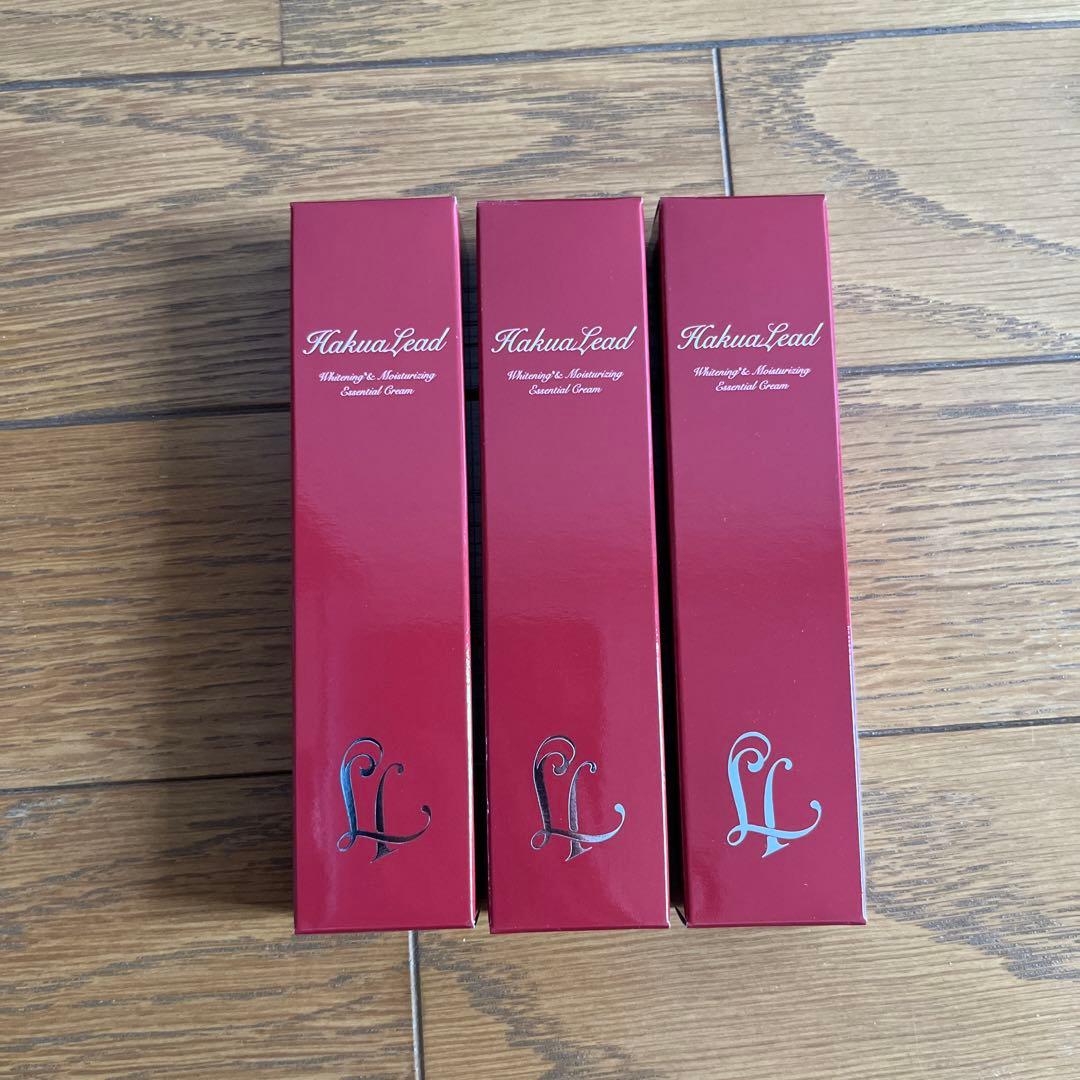 ハクアリードエッセンシャルクリーム 3本セット