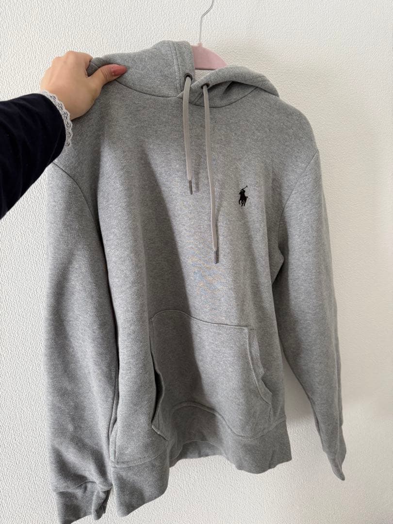 ポロラルフローレン パーカー グレー