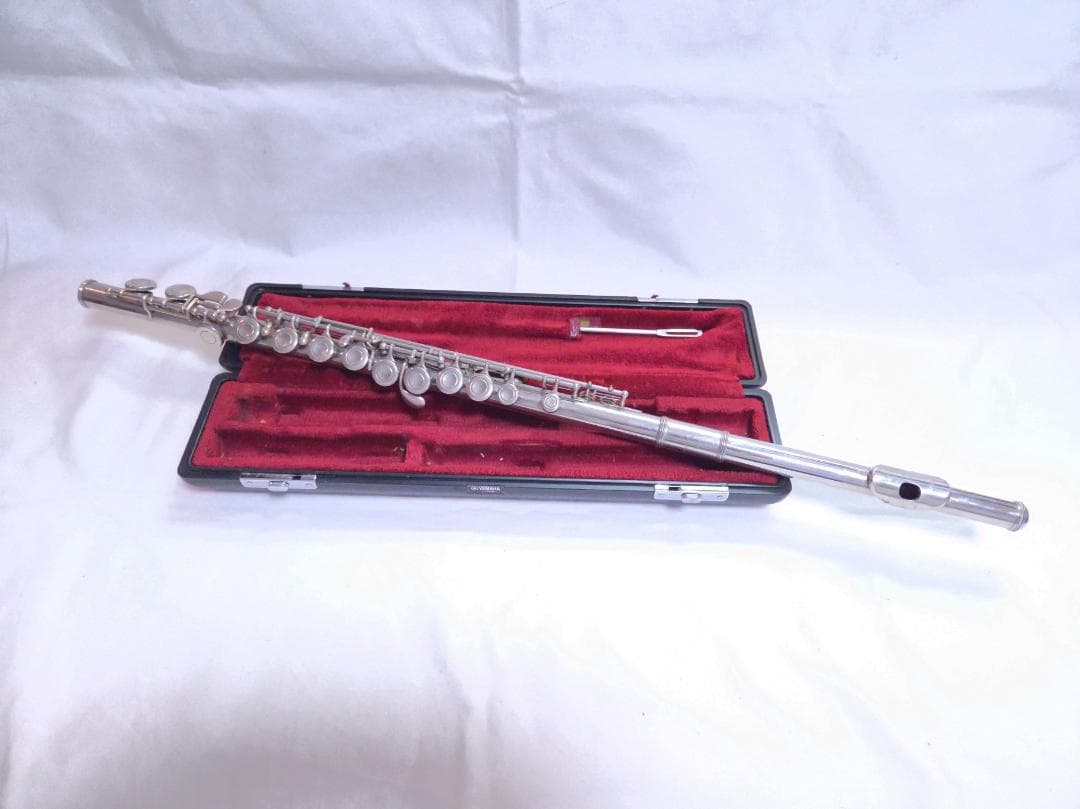 YAMAHA YFL-211 フルート ニッケルメッキ キー動作良好 #2362
