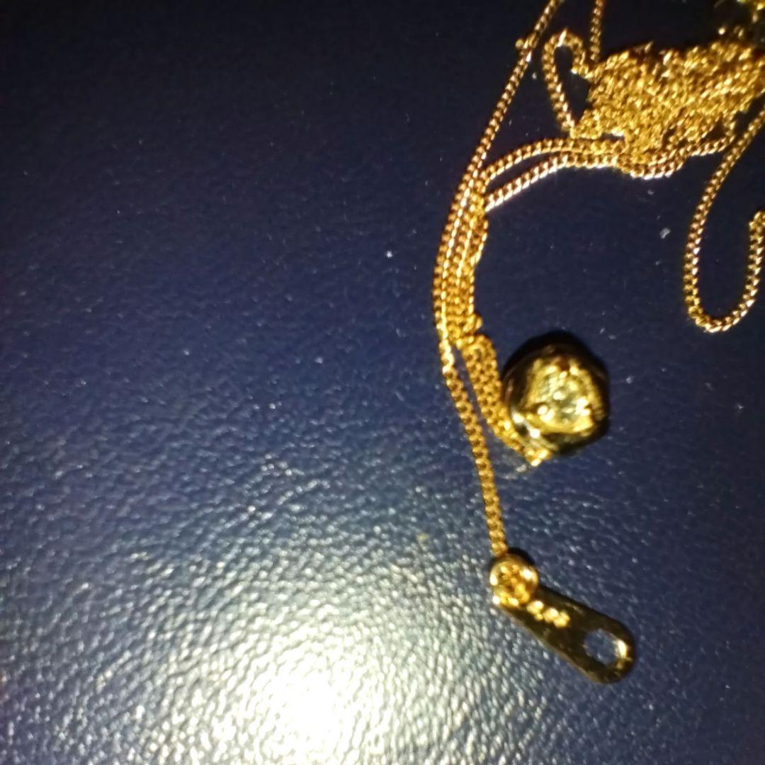 k18PG ダイヤモンドネックレス　0.05ct　トップ薔薇モチーフ