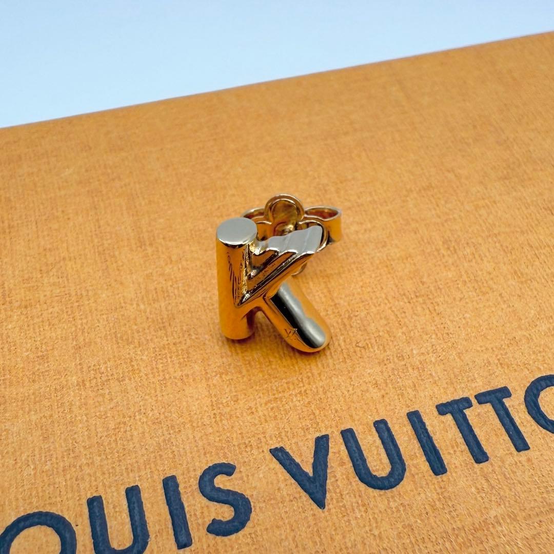 LOUIS VUITTON LV＆ME イニシャル『K』 ピアス 片耳 ゴールド