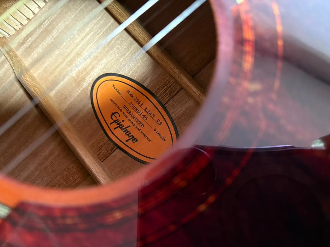 専用　Epiphone アコースティックギター 1963 AJ-45 VS