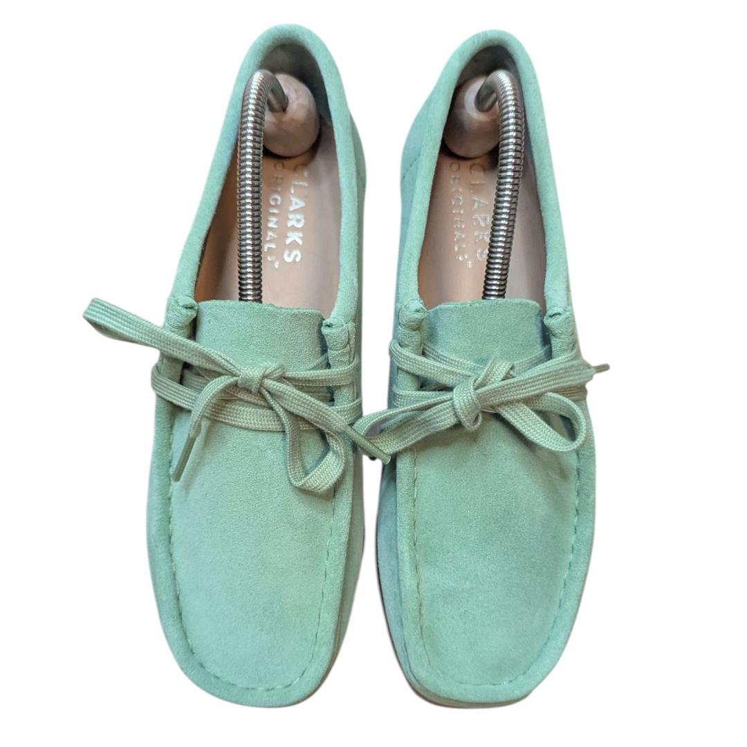 美品 Clarks Wallabee クラークス ワラビー スウェード 23.5