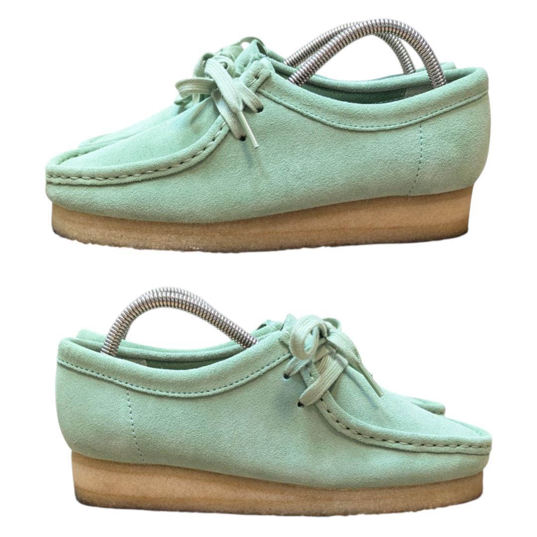 美品 Clarks Wallabee クラークス ワラビー スウェード 23.5