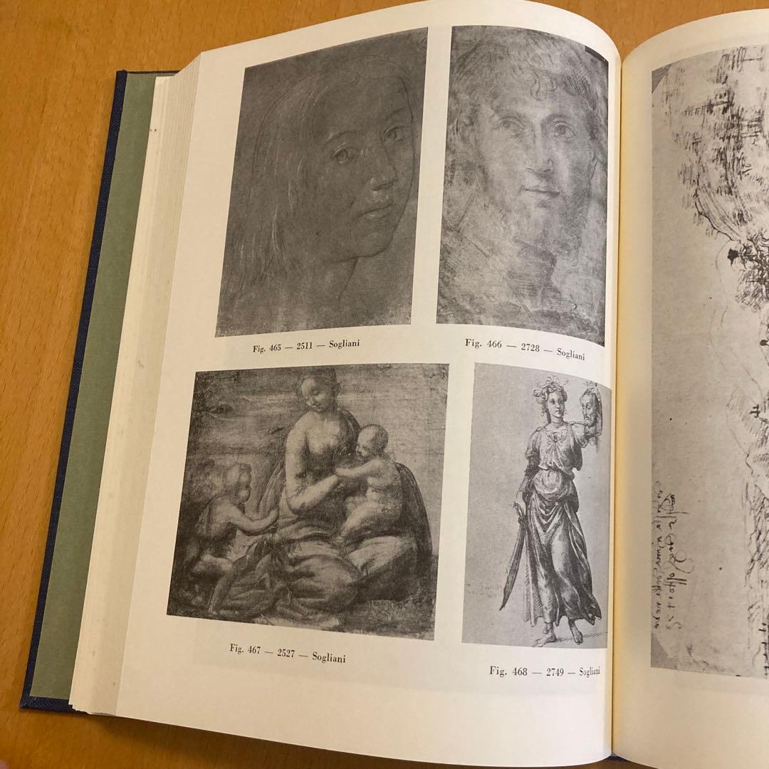 英語「フィレンツェ派の素描」全3巻函入り バーナード・ベレンソン