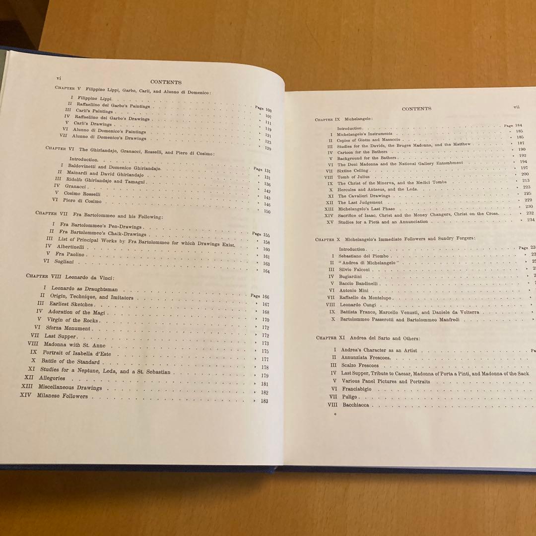 英語「フィレンツェ派の素描」全3巻函入り バーナード・ベレンソン